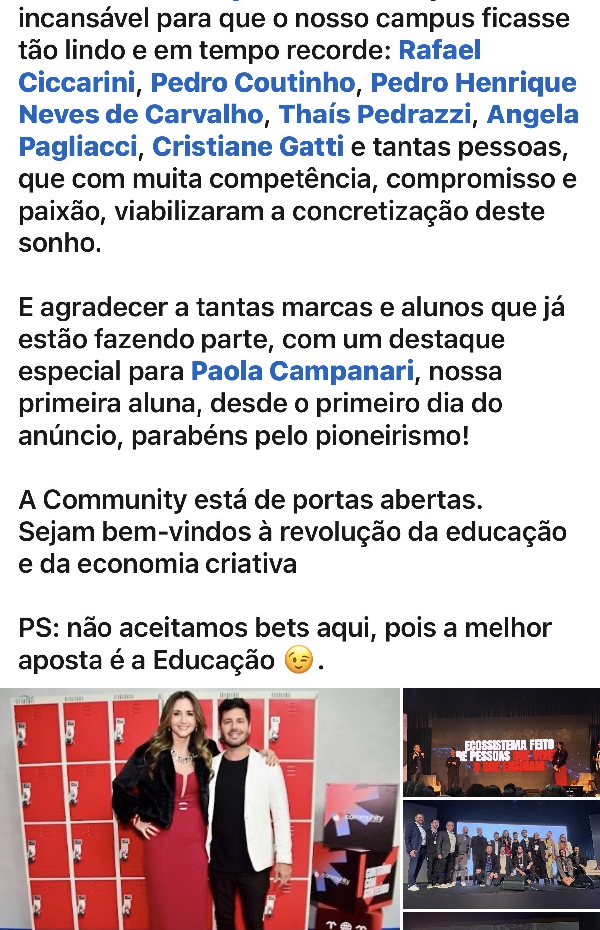 Depoimento de cliente